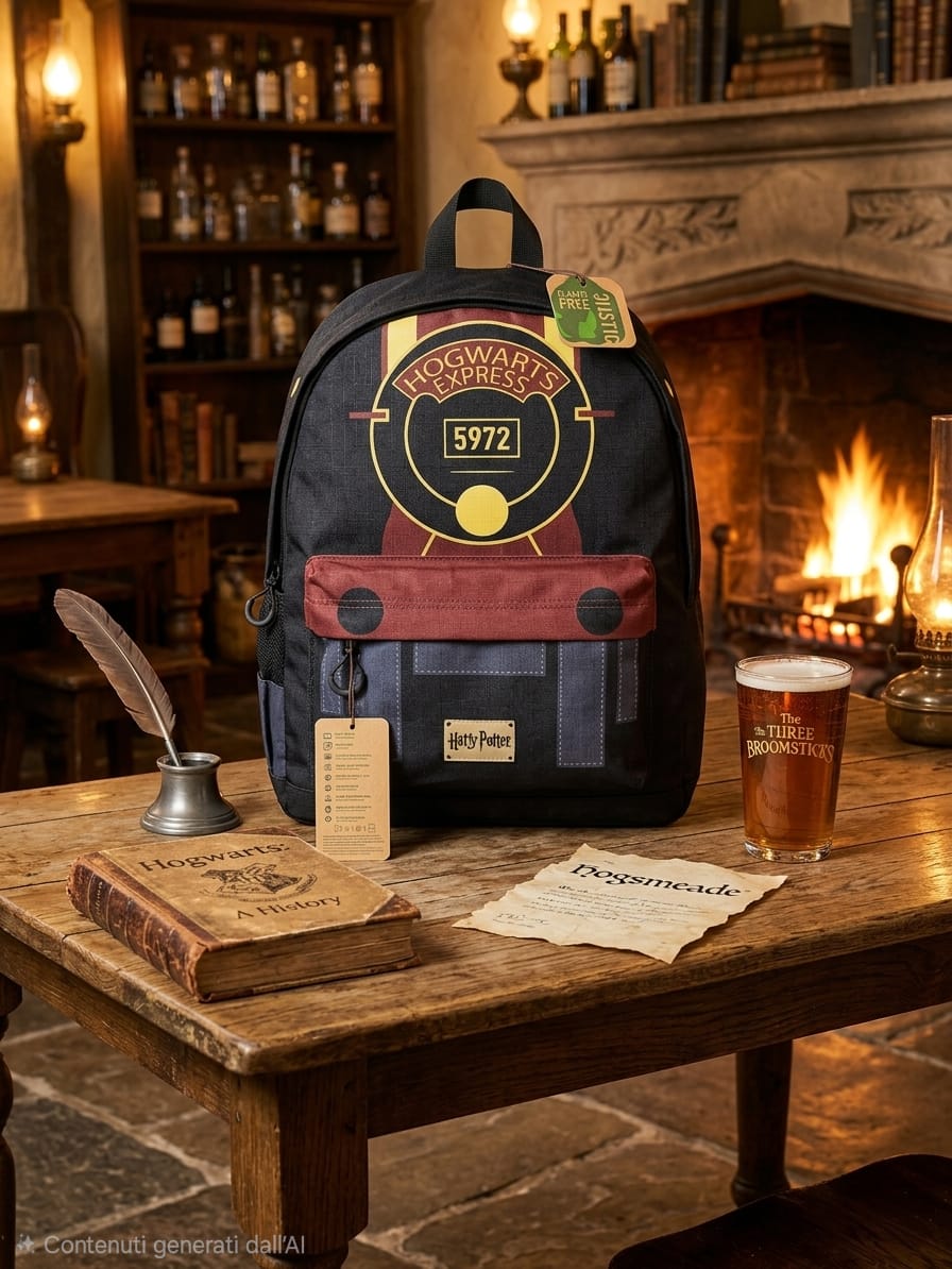 Zaino Hogwarts Blu